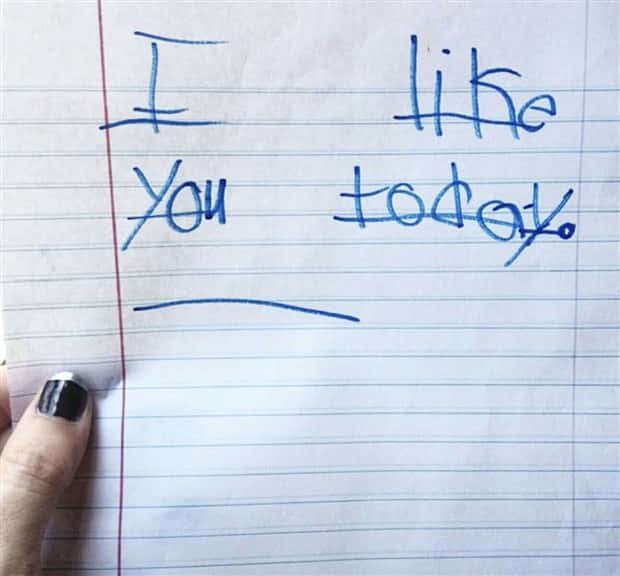 funny kids notes 17 30 Child Written Messages With Unintended Humor (30 photos)