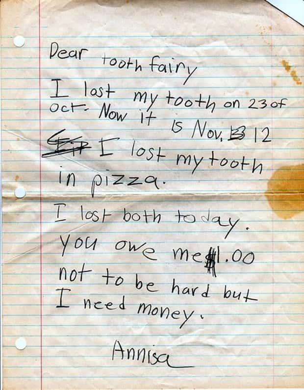 funny kids notes 26 30 Child Written Messages With Unintended Humor (30 photos)