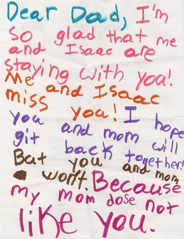 funny kids notes 29 30 Child Written Messages With Unintended Humor (30 photos)