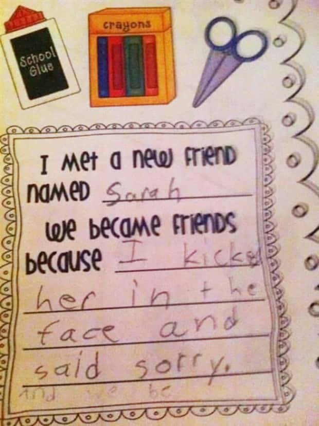 funny kids notes 4 30 Child Written Messages With Unintended Humor (30 photos)