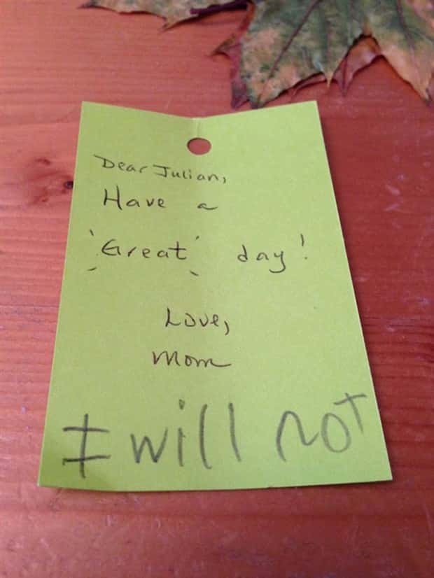 funny kids notes 5 30 Child Written Messages With Unintended Humor (30 photos)