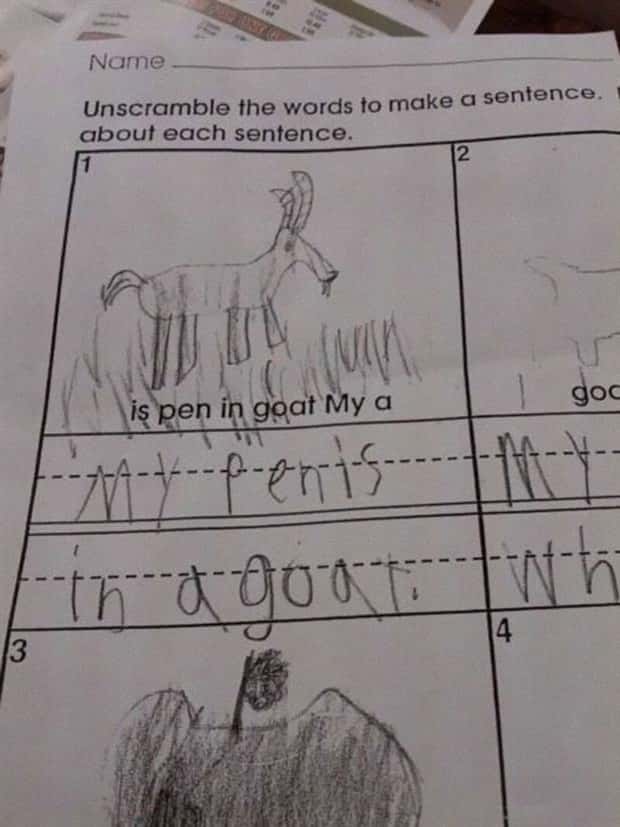 funny kids notes 8 30 Child Written Messages With Unintended Humor (30 photos)
