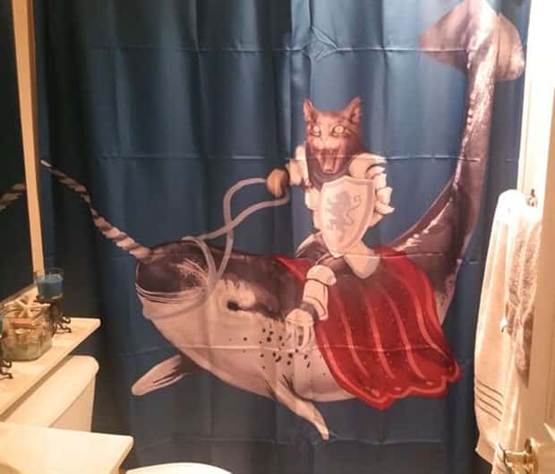 Shower Curtains Are Judgmental Bathroom Art (39 photos)