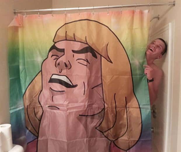 Shower Curtains Are Judgmental Bathroom Art (39 photos)