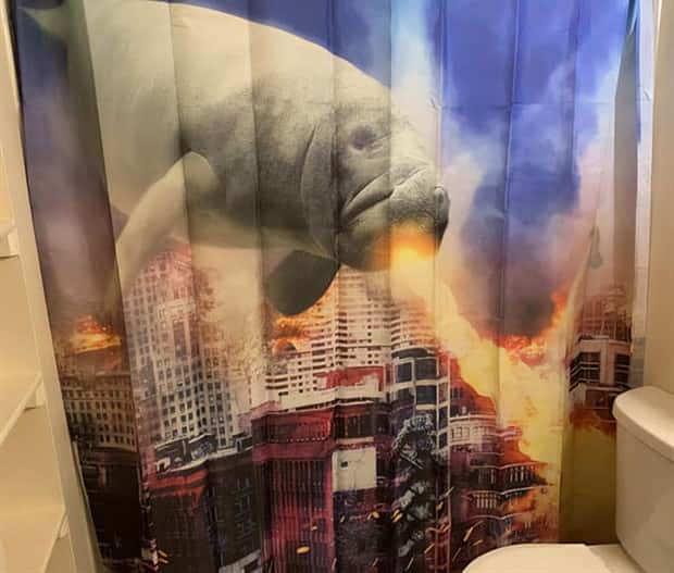 Shower Curtains Are Judgmental Bathroom Art (39 photos)