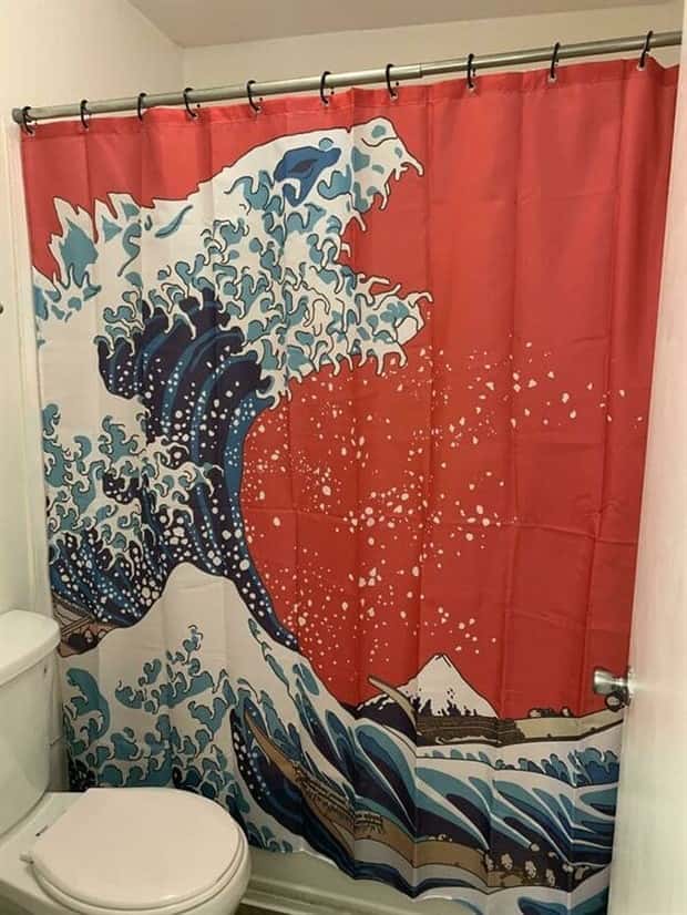 Shower Curtains Are Judgmental Bathroom Art (39 photos)