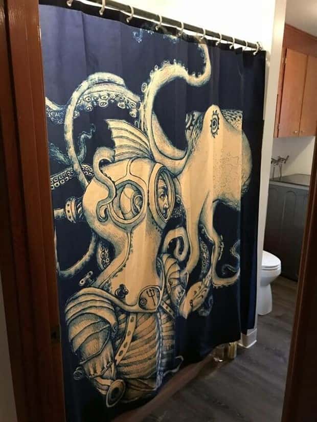 Shower Curtains Are Judgmental Bathroom Art (39 photos)