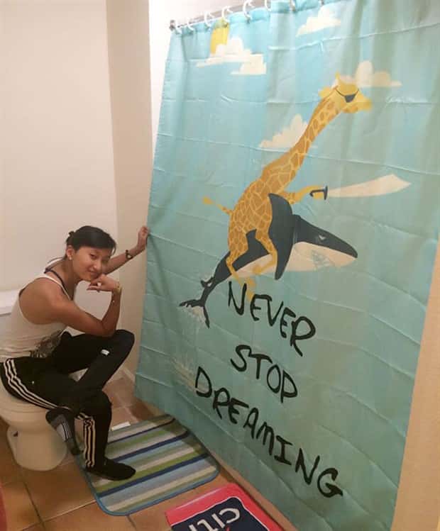 Shower Curtains Are Judgmental Bathroom Art (39 photos)