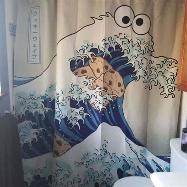 Shower Curtains Are Judgmental Bathroom Art (39 photos)