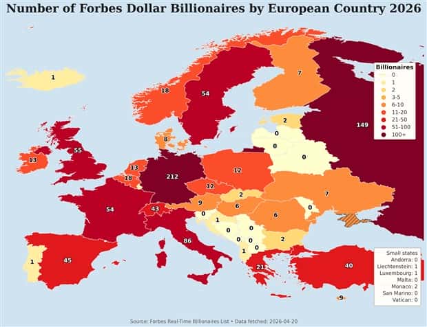Charts and Maps with Intriguing Data #205 (21 photos)