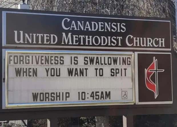 amusing church signs 10 Funny Church Signs That Preach Humor (30 photos)