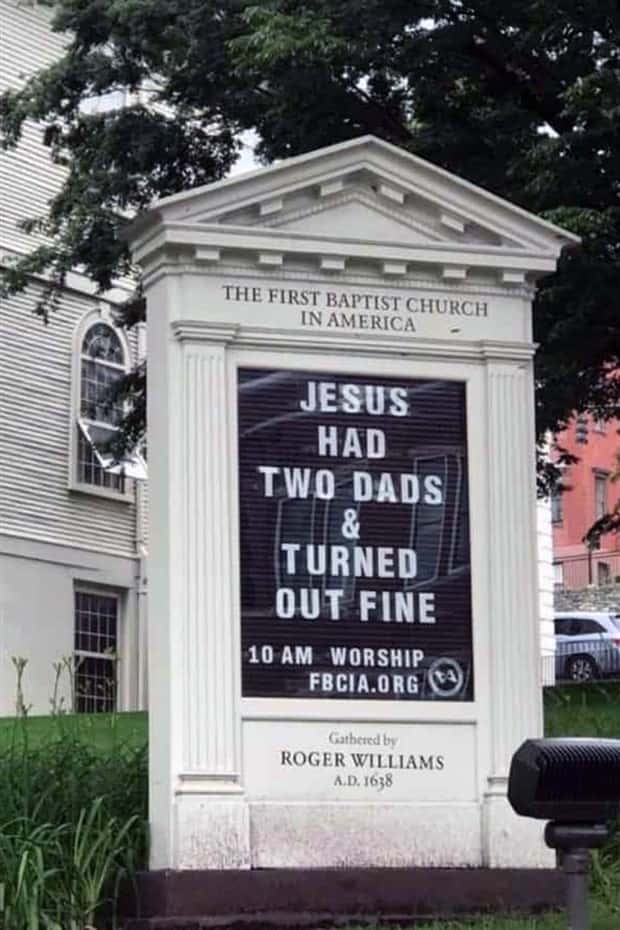 amusing church signs 29 Funny Church Signs That Preach Humor (30 photos)