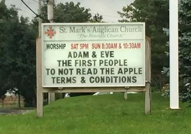 amusing church signs 30 Funny Church Signs That Preach Humor (30 photos)