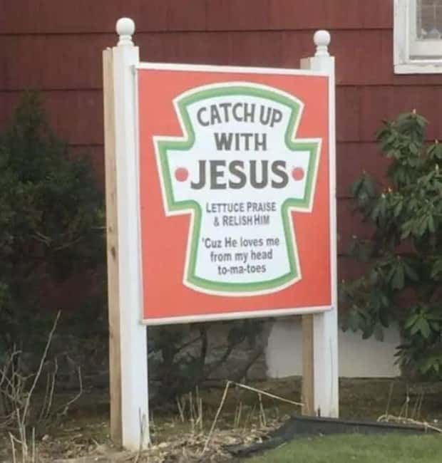 amusing church signs 5 Funny Church Signs That Preach Humor (30 photos)