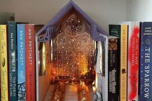 Artistic Bookends With Miniature Dioramas Inside (24 photos)