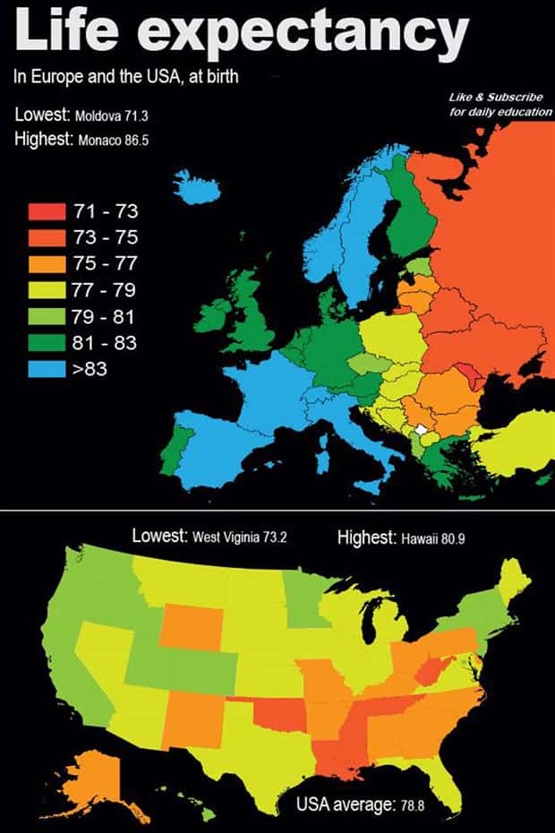 Charts and Maps with Intriguing Data #210 (18 photos)