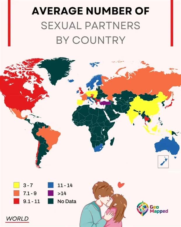 Charts and Maps with Intriguing Data #207 (23 photos)
