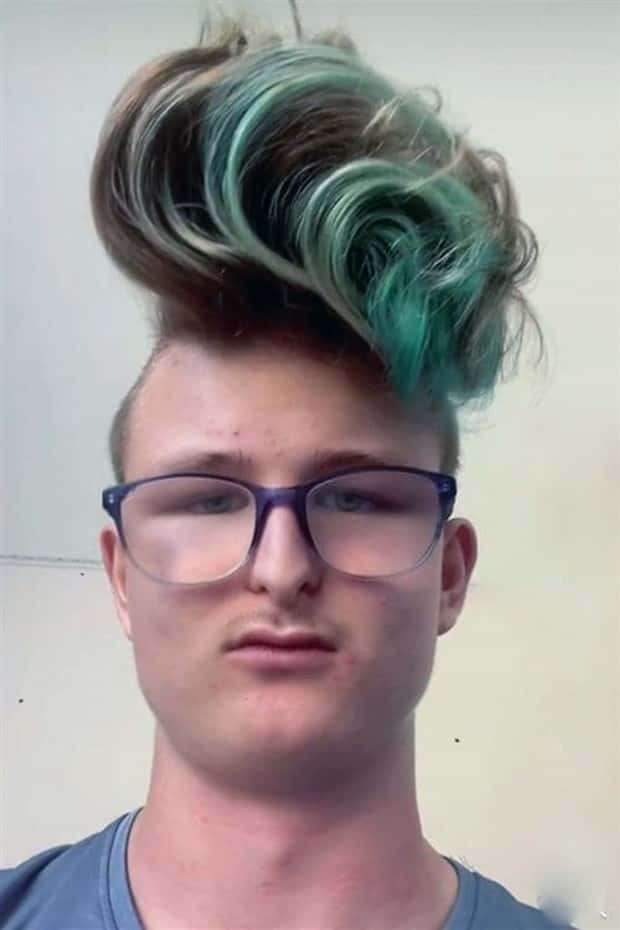 crazy hairdos 1 Strange Haircuts that Cannot Go Unnoticed #45 (24 photos)