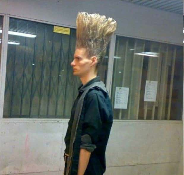 crazy hairdos 16 Strange Haircuts that Cannot Go Unnoticed #45 (24 photos)