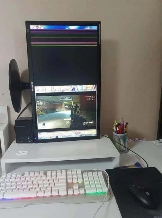 wild pc setups 26 27 PC Setups That Look Slightly Unconventional (27 photos)