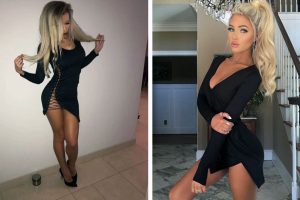 Hot Girls in Seductive Black Dresses #3 (21 photos)