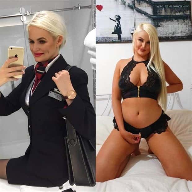 flight attendants without their uniforms 13 Beautiful Flight Attendants Without Their Uniforms (36 photos)