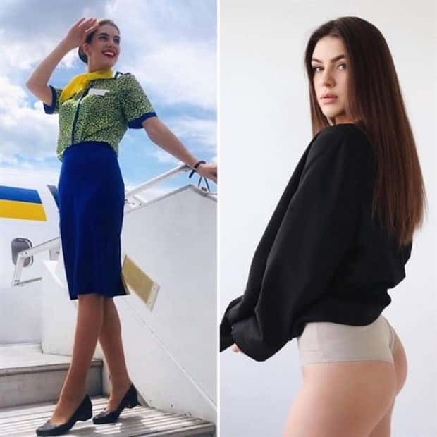 flight attendants without their uniforms 15 Beautiful Flight Attendants Without Their Uniforms (36 photos)