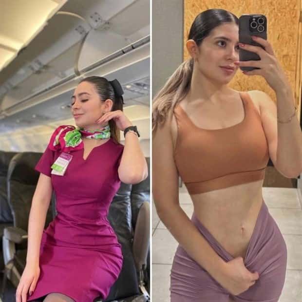 flight attendants without their uniforms 16 Beautiful Flight Attendants Without Their Uniforms (36 photos)
