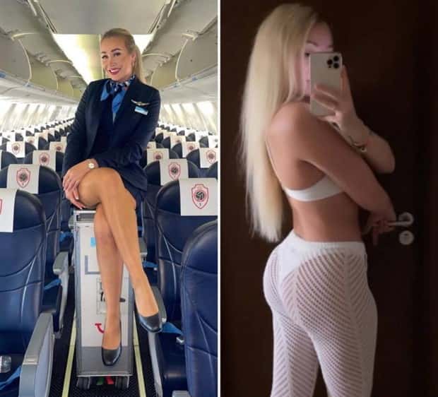 flight attendants without their uniforms 17 Beautiful Flight Attendants Without Their Uniforms (36 photos)