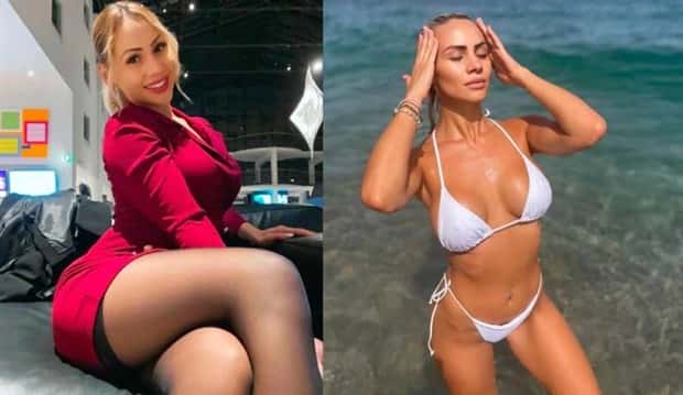 flight attendants without their uniforms 18 Beautiful Flight Attendants Without Their Uniforms (36 photos)