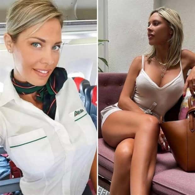 flight attendants without their uniforms 23 Beautiful Flight Attendants Without Their Uniforms (36 photos)