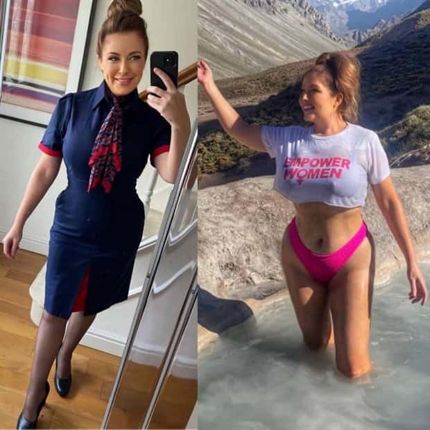 flight attendants without their uniforms 3 Beautiful Flight Attendants Without Their Uniforms (36 photos)