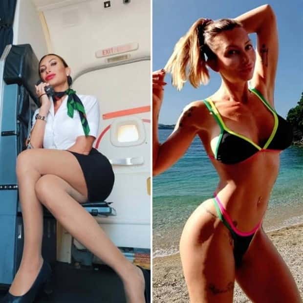 flight attendants without their uniforms 34 Beautiful Flight Attendants Without Their Uniforms (36 photos)