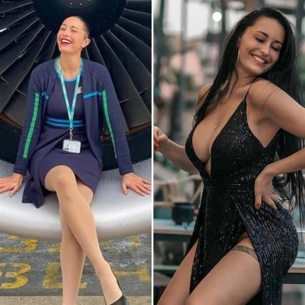 flight attendants without their uniforms 36 Beautiful Flight Attendants Without Their Uniforms (36 photos)