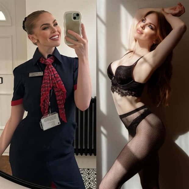 flight attendants without their uniforms 9 Beautiful Flight Attendants Without Their Uniforms (36 photos)