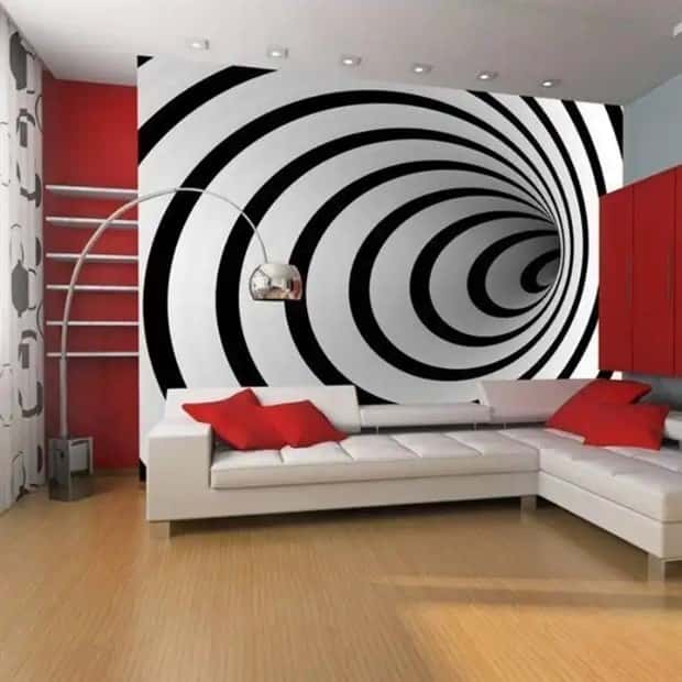 Psychedelic Rooms That Will Challenge Your Mind (25 photos)