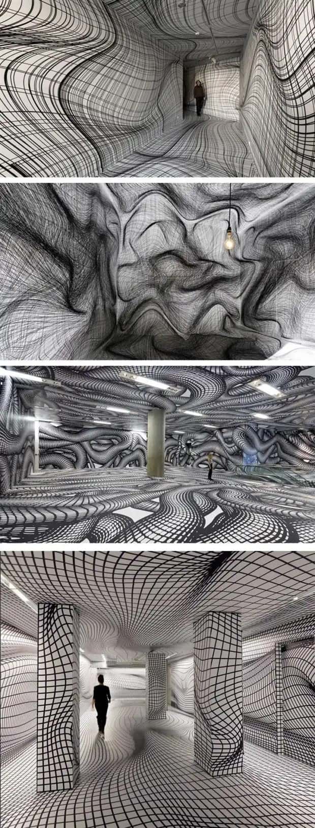 Psychedelic Rooms That Will Challenge Your Mind (25 photos)