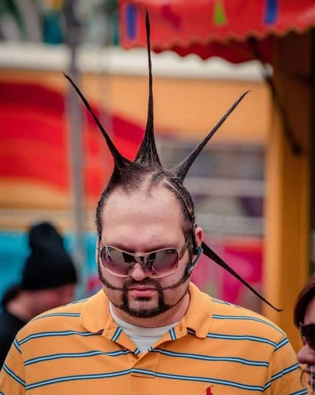 Strange Haircuts that Cannot Go Unnoticed #46 (18 photos)