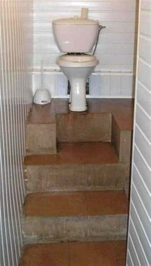 Terrible Toilets That Make Holding It Worth It (21 photos)
