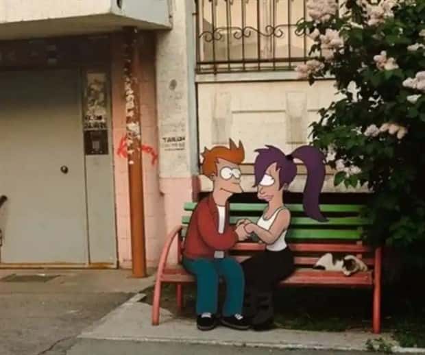 cartoon characters in real world 11 When Cartoon Characters Enter Our World (16 photos)