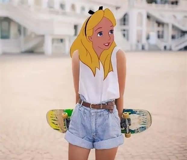 cartoon characters in real world 2 When Cartoon Characters Enter Our World (16 photos)