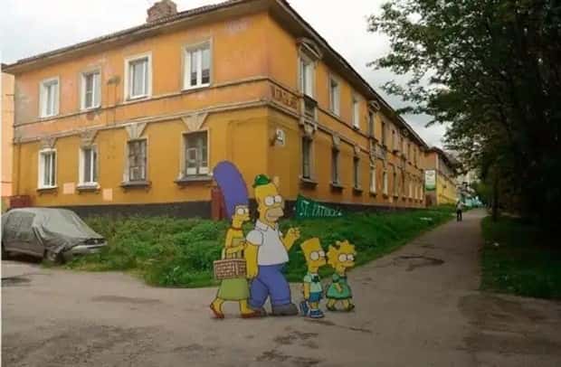 cartoon characters in real world 9 When Cartoon Characters Enter Our World (16 photos)