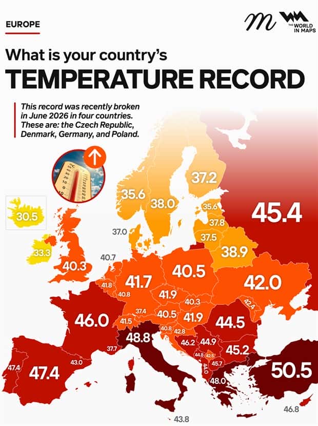 Charts and Maps with Intriguing Data #215 (18 photos)