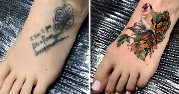 cover up tattoos 11 Cool Cover Up Tattoos That Saved Bad Ink (27 photos)