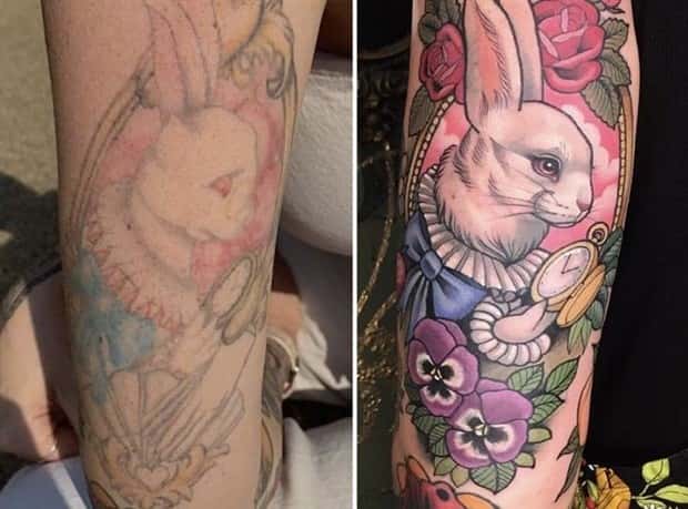 cover up tattoos 16 Cool Cover Up Tattoos That Saved Bad Ink (27 photos)