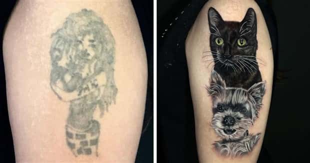 cover up tattoos 2 Cool Cover Up Tattoos That Saved Bad Ink (27 photos)