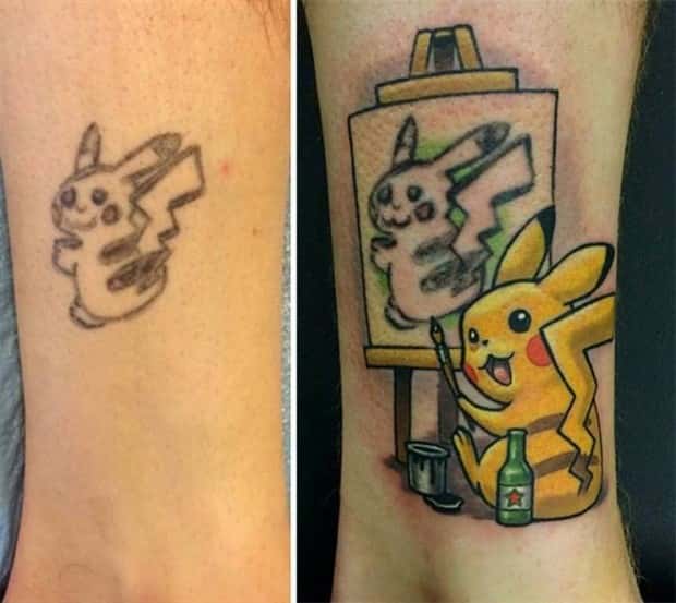 cover up tattoos 21 Cool Cover Up Tattoos That Saved Bad Ink (27 photos)