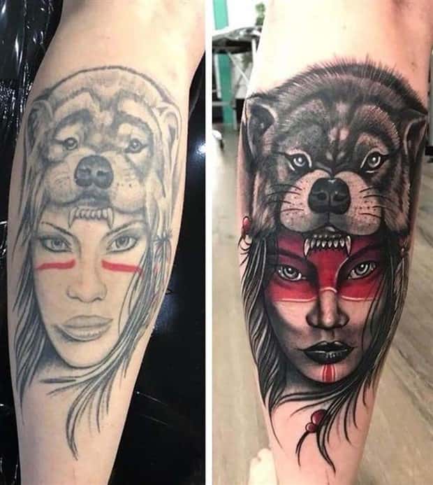 cover up tattoos 26 Cool Cover Up Tattoos That Saved Bad Ink (27 photos)