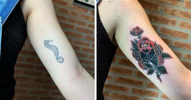 cover up tattoos 3 Cool Cover Up Tattoos That Saved Bad Ink (27 photos)