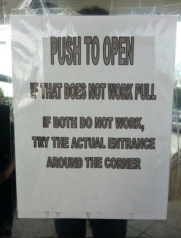 Wild Signs That Explained Absolutely Nothing (29 photos)